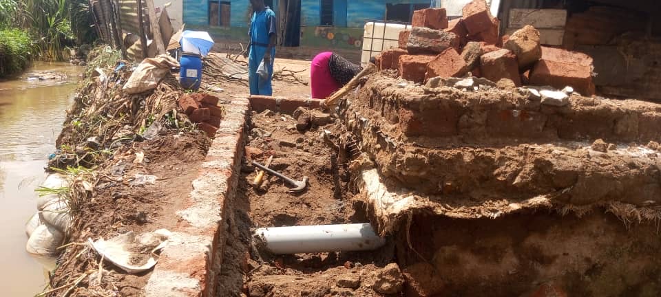 School Toilet Construction Site